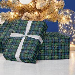 Tartan Plaid Campbell Merry and Bright Christmas