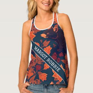 Tasmanian Devil Retro Colorful Pattern Tank Top