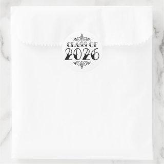 Tat Class of 2026 Graduation  Classic Round Sticker