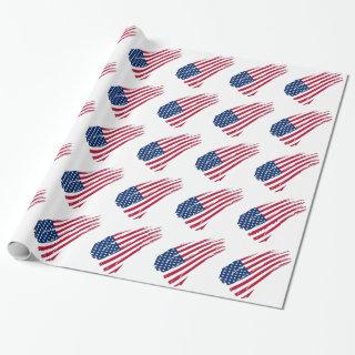 Tattered American Flag