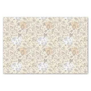 Tattoo concept pattern tissue paper