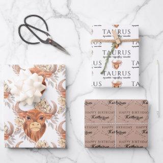 Taurus Birthday  Sheets