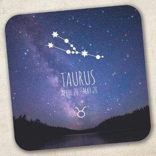 Taurus | Personalized Zodiac Constellation Square Sticker