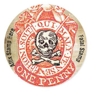 Tax Stamp/Fatal Stamp stickers