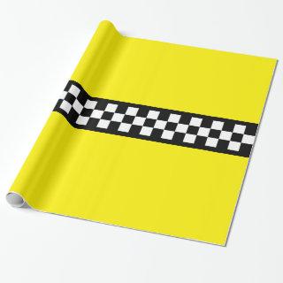 Taxi Check Stripe Pattern