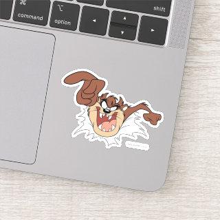 TAZ™ Bursting Through Page Sticker