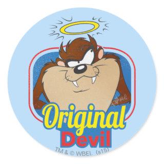 TAZ™ Original Devil Classic Round Sticker