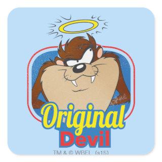 TAZ™ Original Devil Square Sticker