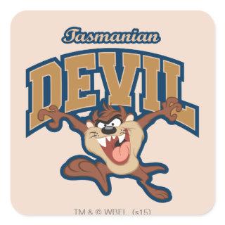 TAZ™ Tasmanian Devil Patch Square Sticker