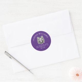 TCU Horned Frogs Classic Round Sticker