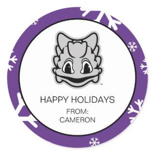 TCU Horned Frogs Classic Round Sticker