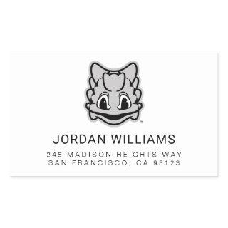 TCU Horned Frogs Rectangular Sticker