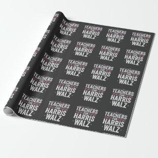 Teachers for Harris Walz 2024 Election Kamala Tim