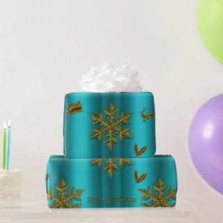 Teal and Gold Christmas