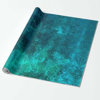 teal blue green deep saturated rustic texture
