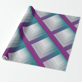 Teal magenta gray