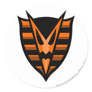 Team Haunted Woods Logo Classic Round Sticker