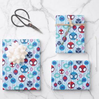 Team Spidey Holiday Bauble Pattern  Sheets