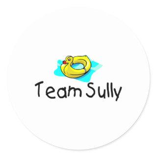 Team Sully Duck Classic Round Sticker