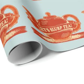 Teapot Funny Drinking Tea
