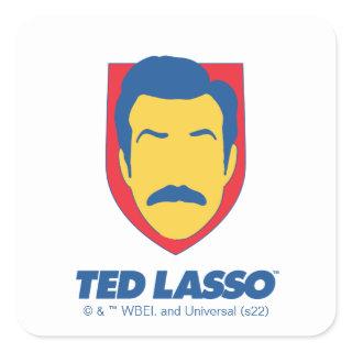 Ted Lasso | Face Icon Square Sticker