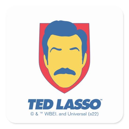 Ted Lasso | Face Icon Square Sticker