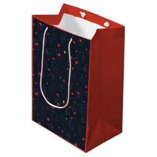 Ted Lasso | Tea and Biscuit Icon Toss Pattern Medium Gift Bag