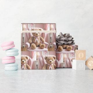 Teddy Bear With Pink Bow