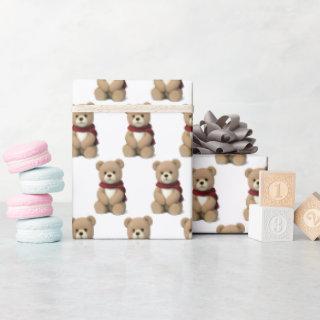 Teddy Bear With Scarf