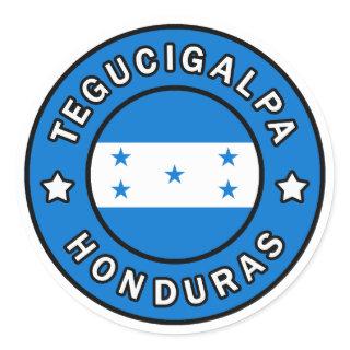 Tegucigalpa Honduras Classic Round Sticker