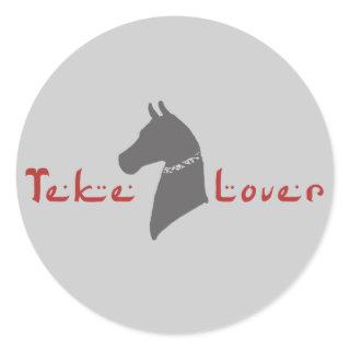 Teke Lover Classic Round Sticker