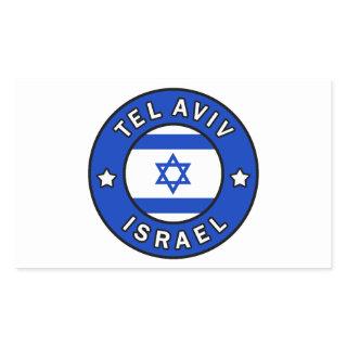 Tel Aviv Israel Rectangular Sticker