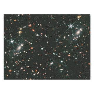 Telescopic Deep Space Galaxies Stars Seamless Tissue Paper