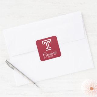 Temple University | Temple T Square Sticker