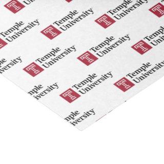 Temple University | Temple University Wordmark Tissue Paper
