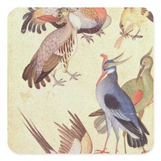 Ten Birds Square Sticker