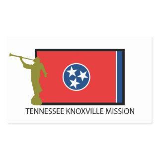 TENNESSEE KNOXVILLE MISSION LDS CTR RECTANGULAR STICKER
