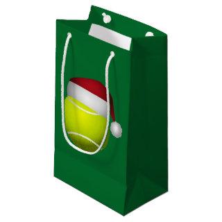 Tennis Ball Christmas Small Gift Bag