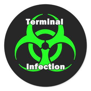 Terminal Infection sticker Design