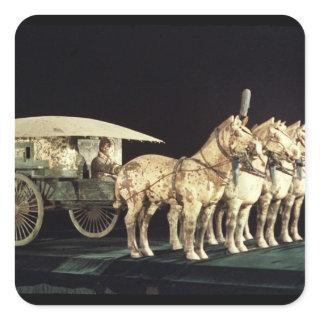 Terracotta Army, Qin Dynasty Square Sticker