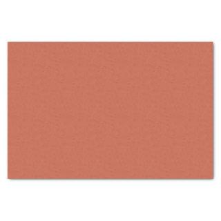 Terracotta Solid Color Tissue Paper