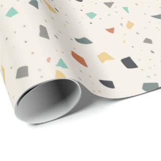 Terrazzo Tile Confetti Modern Style Earth Tones