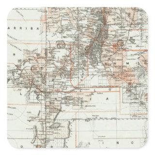 Territory Of New Mexico Square Sticker
