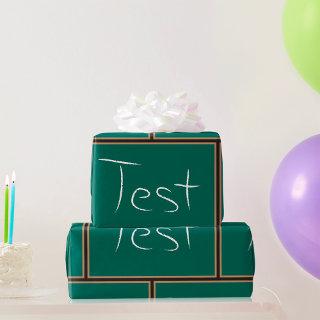 Test Chalkboard School Classroom