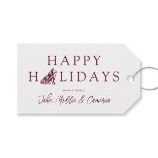 Texas A&M Aggies Holiday Gift Tags