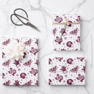 Texas A&M Aggies Winter Spirit Pattern  Sheets