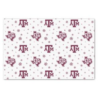 Texas A&M University Winter Pattern Tissue Paper