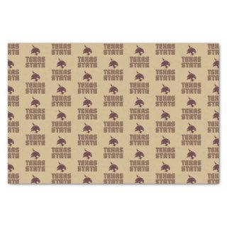 Texas State and Supercat Tissue Paper
