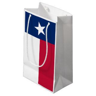 Texas state flag - high quality authentic color small gift bag