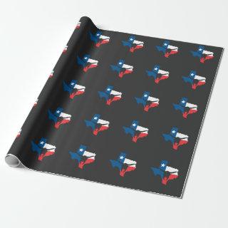 Texas State Flag Longhorn Silhouette